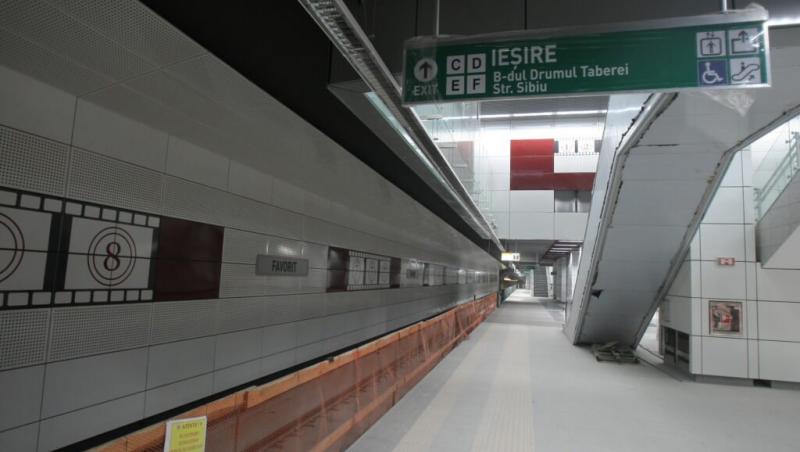 Stațiile de metrou construite în Drumul Taberei sunt de lux, dar rămân închise. Galerie foto atunci versus acum