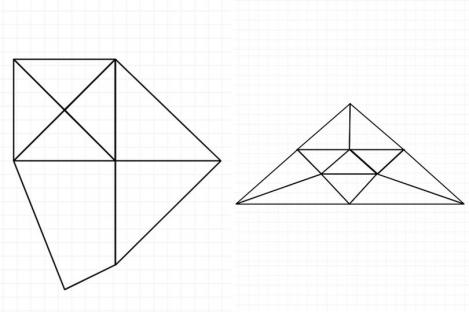 Ai curajul să încerci? Doar 1% din populație poate da răspunsul corect. Câte triunghiuri sunt în imaginea de mai jos?