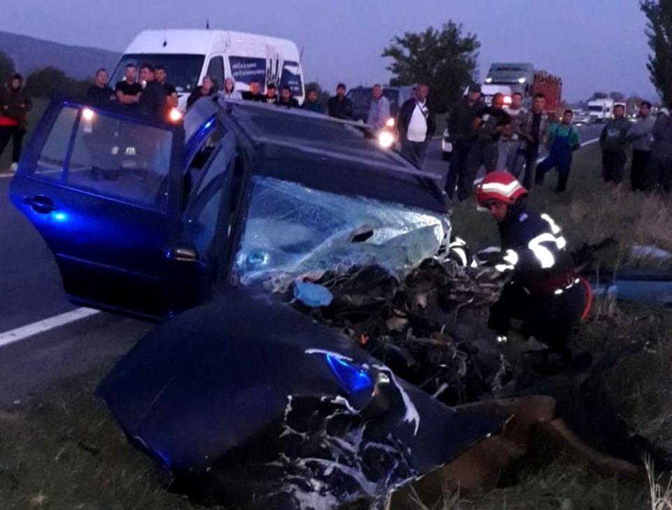 Accident mortal &icirc;n Bacău: "Și-ar fi mutilat soția cu acid, chiar &icirc;nainte de impact"