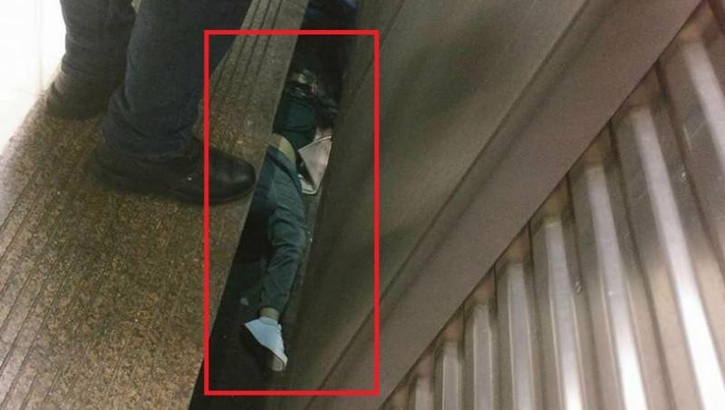 Moment de groază la metrou! O femeie a fost împinsă în fața trenului! Oamenii au început să țipe! Atenție, imagini ce vă pot afecta emoțional! Video