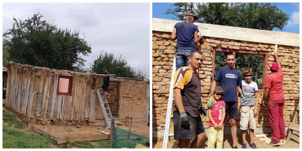 Scandal &icirc;ntr-o comună din Gorj, după ce zeci de voluntari au venit să refacă locuința unei familii sărace! Primar: &rdquo;I-au &icirc;njurat, le era ciudă!&rdquo;