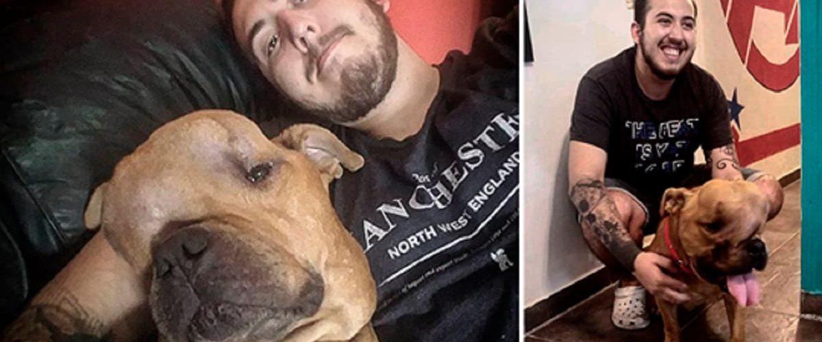 A adoptat un câine malformat și bolnav de cancer pe care l-au respins toți: "Vreau să-i ofer dragoste. Mi s-a spus că nu există tratament pentru boala lui..."