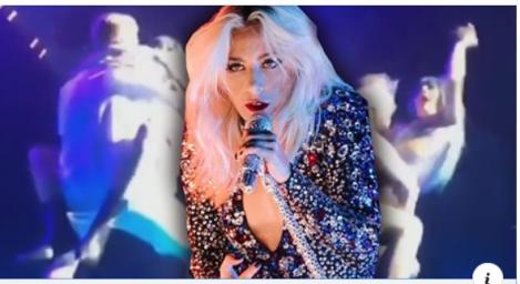 Ce căzătură a luat Lady Gaga la un concert! S-a aruncat în brațele unui fan, dorind să mimeze o scenă sex, și... VIDEO