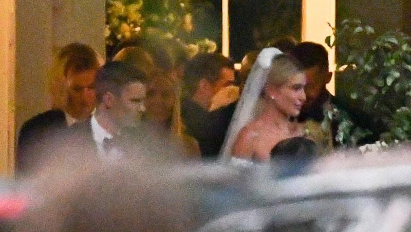 Imagini de la nunta lui Justin Bieber și Hailey Baldwin: ce fostă a fost invitată