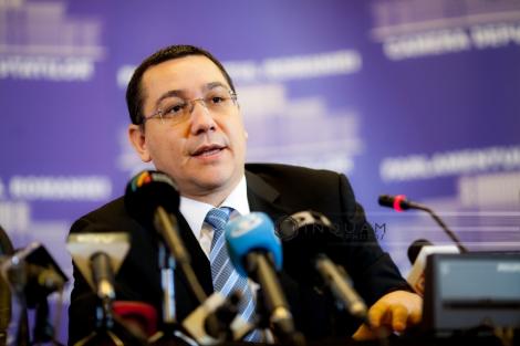 Ponta: Eu cred că după votul de astăzi întrebarea nu mai este dacă trece moţiunea; vineri, în 11, se împlinesc 45 de zile de la plecarea ALDE şi tot guvernul devine interimar