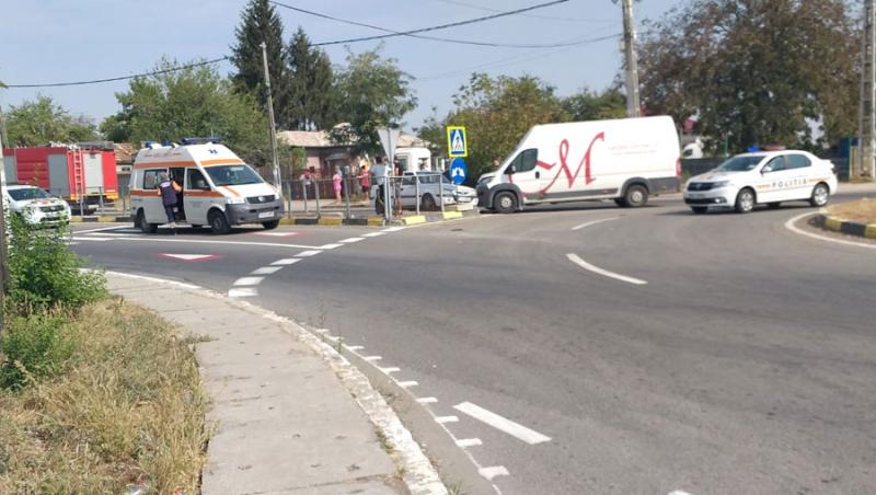 Accident grav în Giurgiu, cu patru răniți! Elicopterul SMURD a intervenit imediat | FOTO