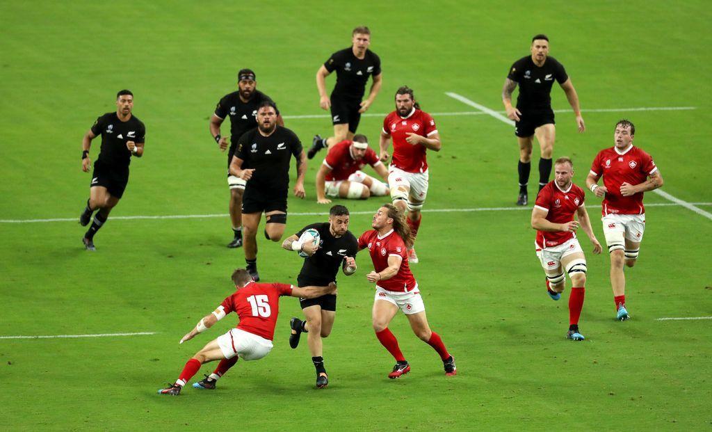 Noua Zeelandă a &icirc;nvins Canada cu scorul de 63-0, la CM de rugby