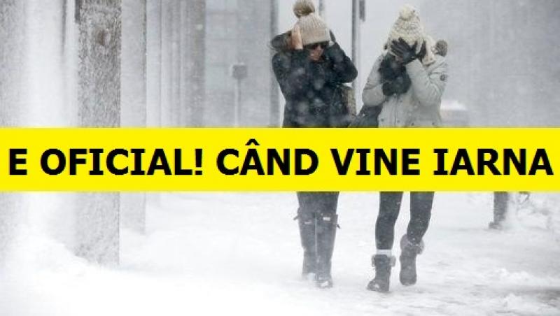 Alertă: Iarna vine mai devreme! Un vortex polar va face prăpăd în România