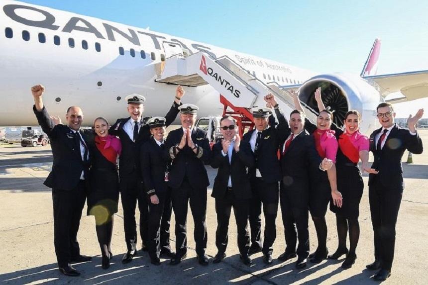 Compania aeriană Qantas a testat cel mai lung zbor fără oprire din lume, &icirc;ntre New York şi Sydney
