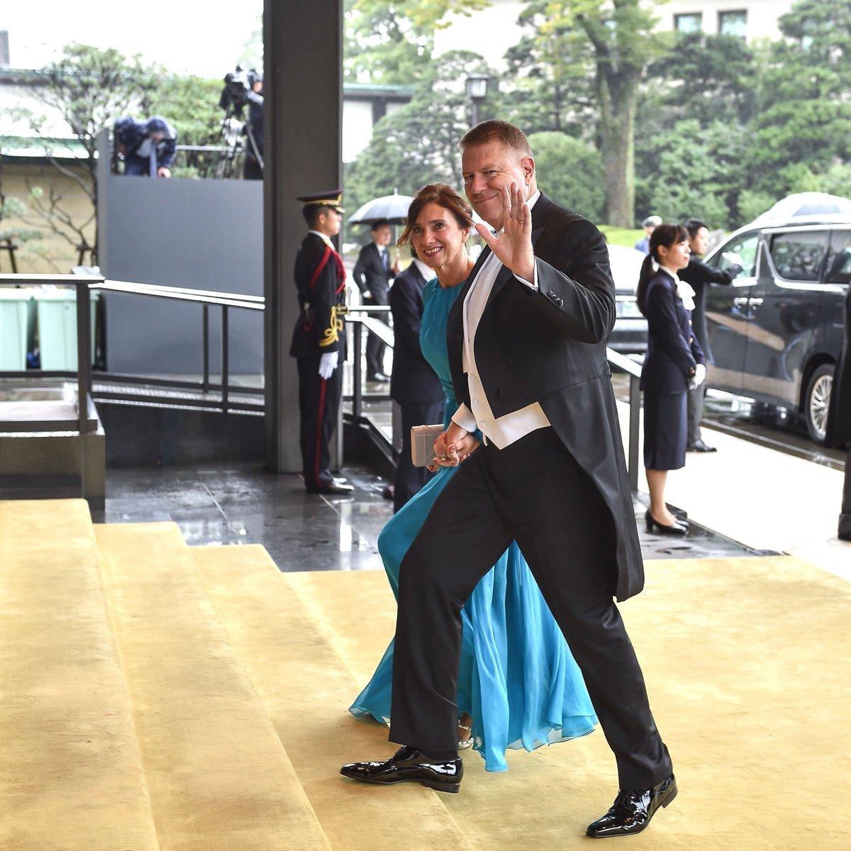 Iohannis spune că a fost o onoare să participe la ceremonia de &icirc;ntronare a &Icirc;mpăratului Naruhito al Japoniei