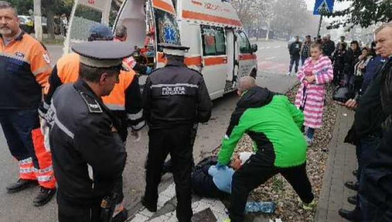 Bătaie în fața Spitalului de Urgență din Focșani! S-au lovit până când și-au spart capetele! Martorii au fost îngroziți! Foto