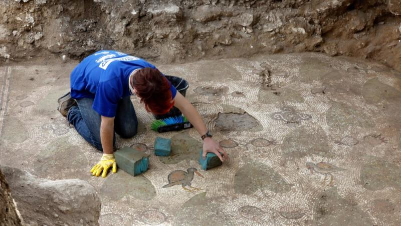 O biserică bizantină veche de 1500 de ani a fost găsită în Israel. Arheologii sunt fascinați  - FOTO