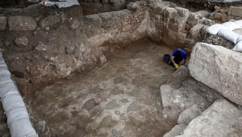 O biserică bizantină veche de 1500 de ani a fost găsită în Israel. Arheologii sunt fascinați  - FOTO