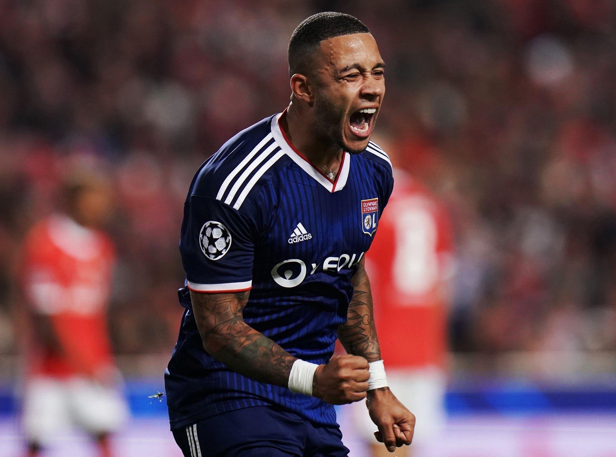 Depay a &icirc;nscris al 5000-lea gol din istoria clubului Olympique Lyon