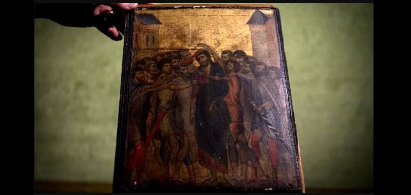 Opera de artă atribuită lui Giovanni Cimabue descoperită &icirc;ntr-o bucătărie din Franţa, v&acirc;ndută la un preţ record
