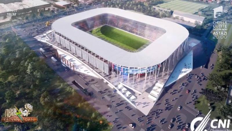 EURO 2020 se apropie! Imagini de la stadioanele Ghencea, Giulești și Arcul de Triumf! Cum arată | VIDEO