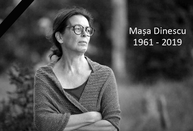 Maşa Dinescu, soţia scriitorului Mircea Dinescu, apreciată traducătoare a dramaturgiei ruse, a murit la v&acirc;rsta de 58 de ani