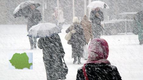 Alertă meteo de ultimă oră! Vin ninsorile în România! De când va începe să ningă și în ce zone ale țării se va depune zăpada