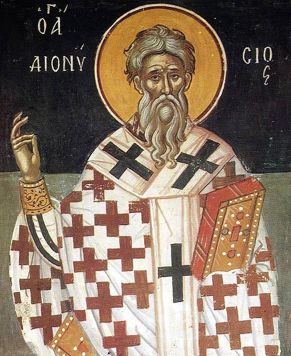 Calendar ortodox 3 octombrie. Cinstirea Sfântului Dionisie