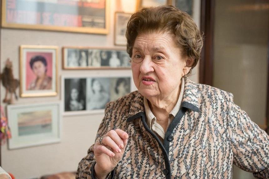 Actriţa Tamara Buciuceanu-Botez a fost internată la Spitalul Elias din Capitală