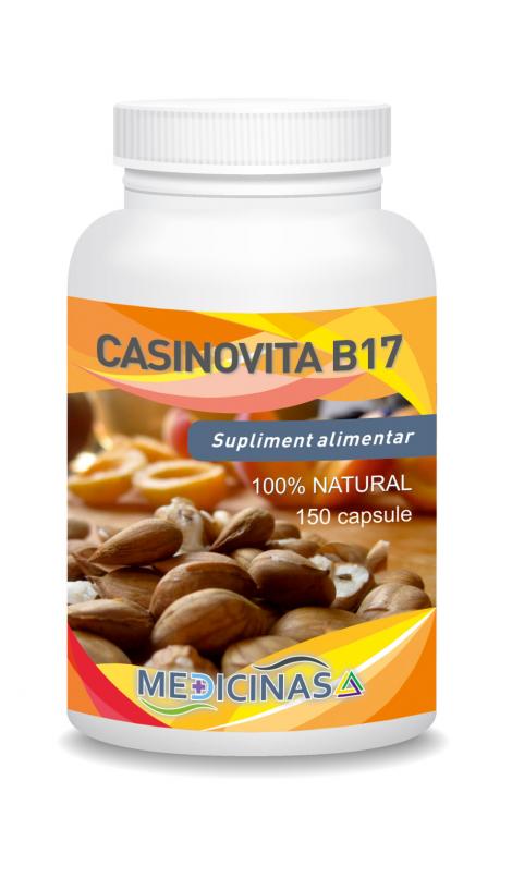 Mare bucurie! Vitamina B17 de la Medicinas - disponibilă de azi in cel mai mare lant de farmacii din Romania.