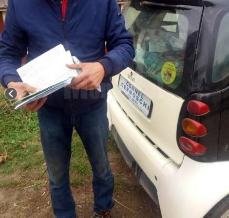 Nea Cornel din Suceava și-a înmatriculat mașina cu numele lui. Ce s-a întâmplat când a fost oprit de Poliție e de tot râsul