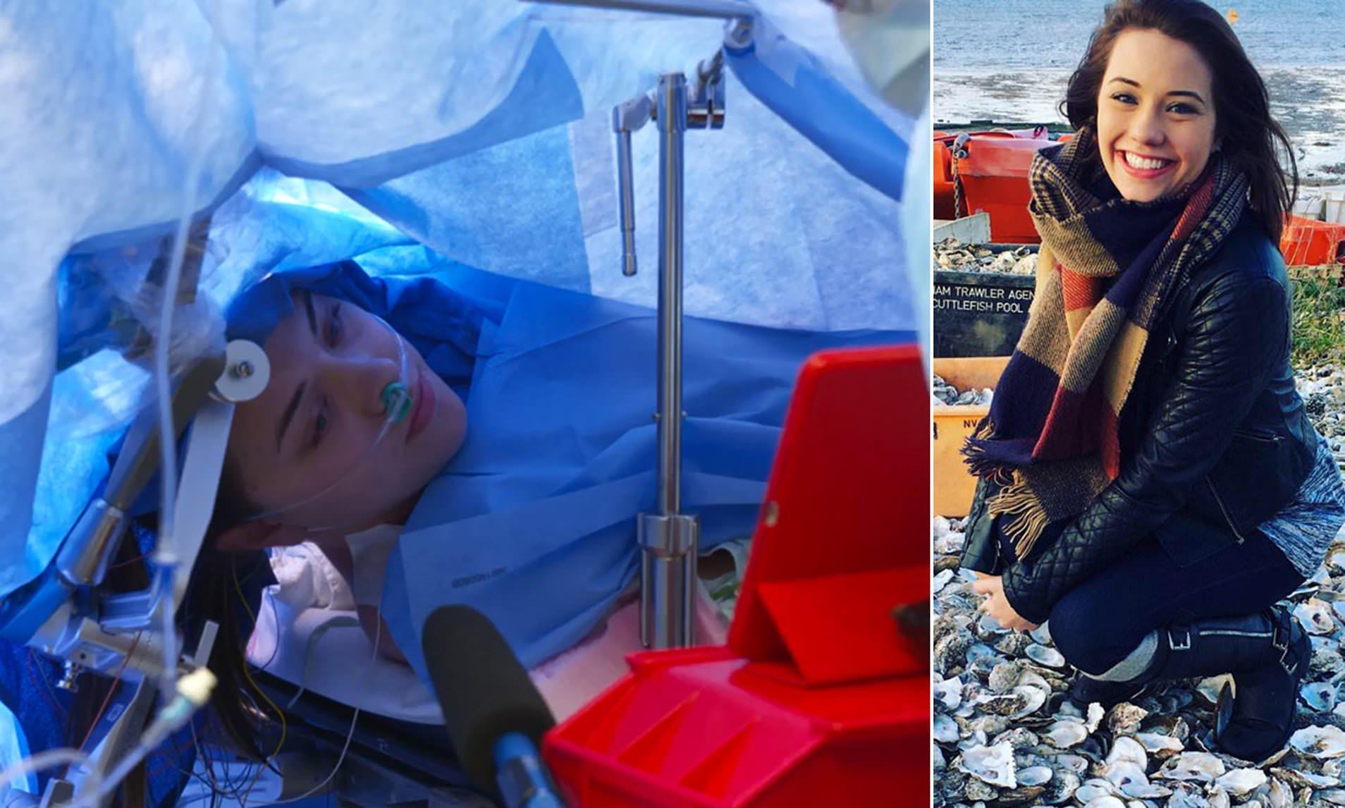 O t&acirc;nără &icirc;n v&acirc;rstă de 25 de ani, operată pe creier, fără anestezie. Intervenția chirurgicală a fost transmisă &icirc;n direct pe Facebook