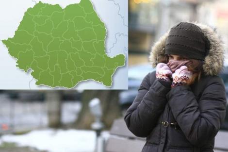 Alertă meteo București, vreme deosebit de rece. Cât scad temperaturile azi
