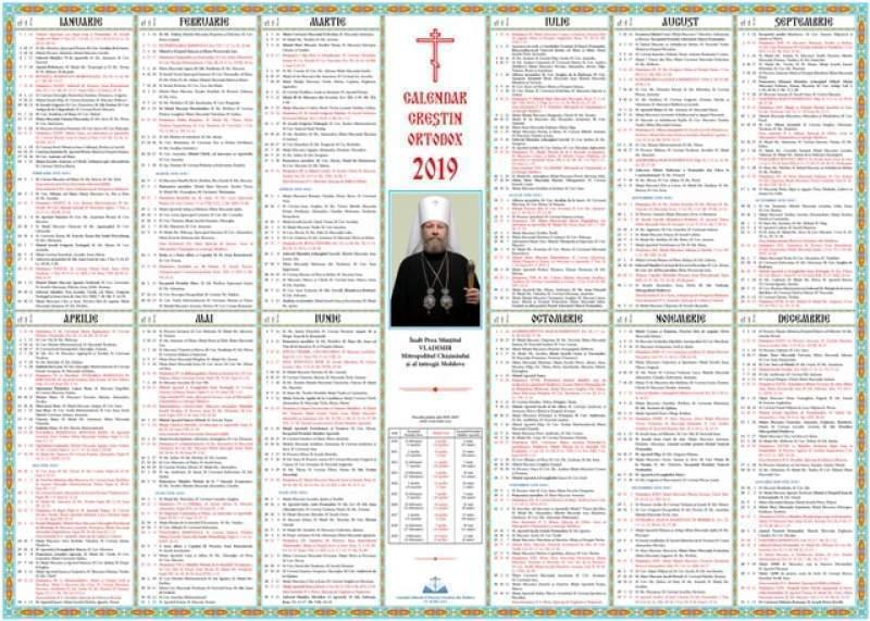 Calendar ortodox 2019. Când începe următorul post și până când se mai fac nunți și botezuri