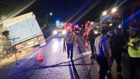 Carnagiul din Ialomița: Ce a făcut șoferul TIR-ului cu doar câteva minute înainte de cumplita tragedie