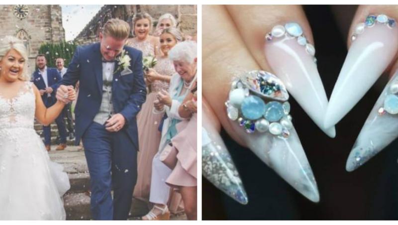 O mireasă devastată de moartea tatălui ei și-a făcut manichiura pentru nuntă din cenușa bărbatului: ”Am simțit că a fost acolo!”