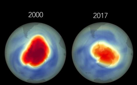Gaura din stratul de ozon situată deasupra Antarcticii s-a diminuat. Ce anunță cercetătorii