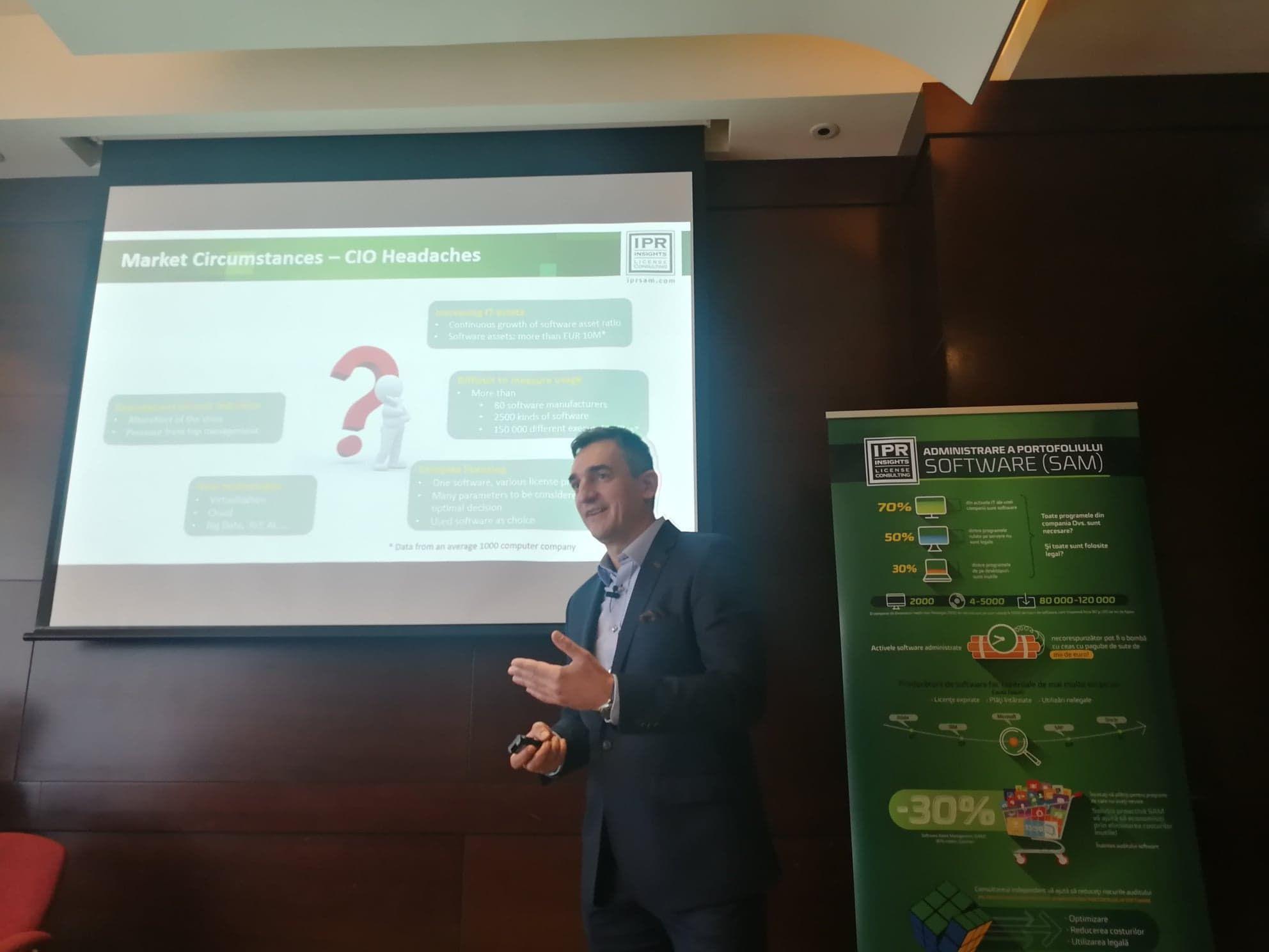 Compania ungară IPR-Insights şi-a lansat oficial filiala din Rom&acirc;nia. "Companiile din Rom&acirc;nia plătesc pentru licenţele lor software mult mai mult dec&acirc;t ar trebui"