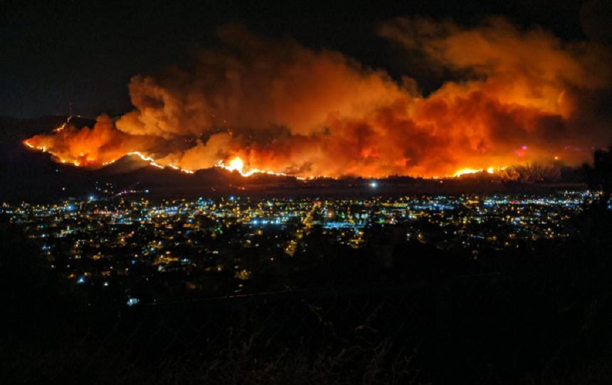 Un nou incendiu, "Maria Fire", &icirc;n sudul Californiei, devastat de alte 12 incendii