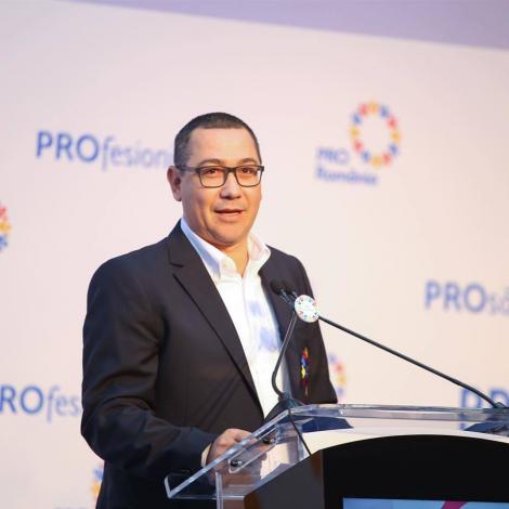 Alegeri prezidenţiale 2019 - Victor Ponta: Viorica Dăncilă a ajuns în turul al doilea pentru că aşa au vrut PNL şi Klaus Iohannis