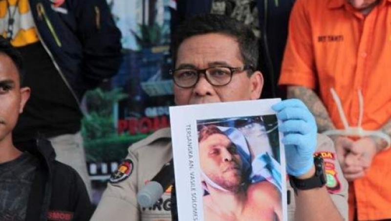 Poliția din Jakarta prezintă fotografia românului ucis