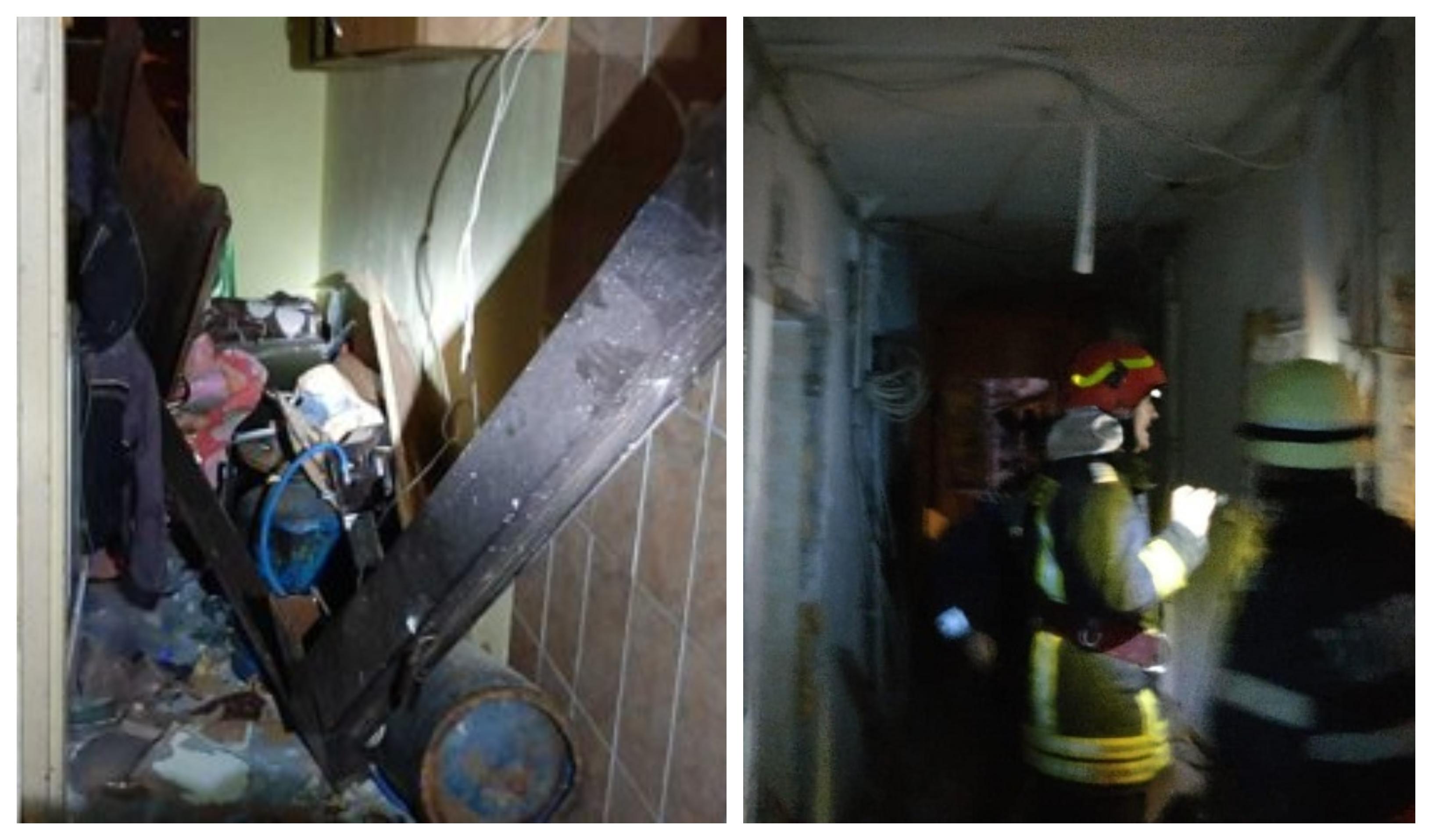 Ultimă oră! Explozie &icirc;ntr-un bloc de garsoniere din Tulcea, joi dimineață! Patru persoane au fost rănite - VIDEO