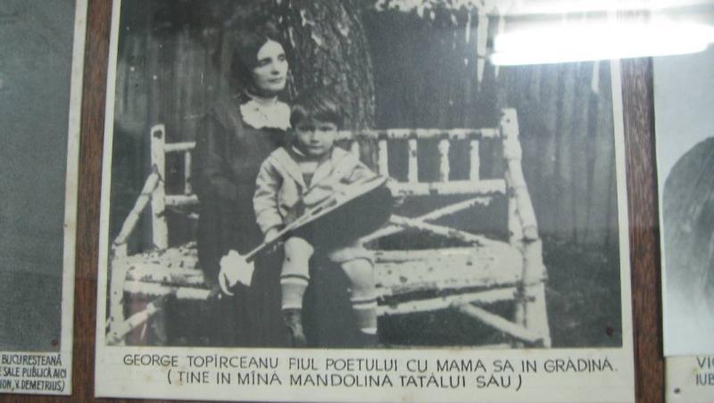 Fiul lui George Topîrceanu și mama lui.