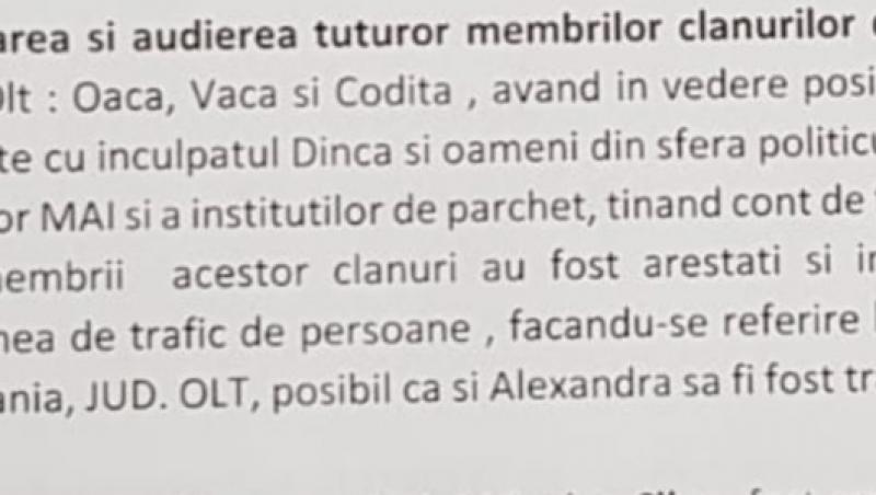 Alexandru Cumpănașu cere arestarea clanurilor Vacă, Oaca și Codița