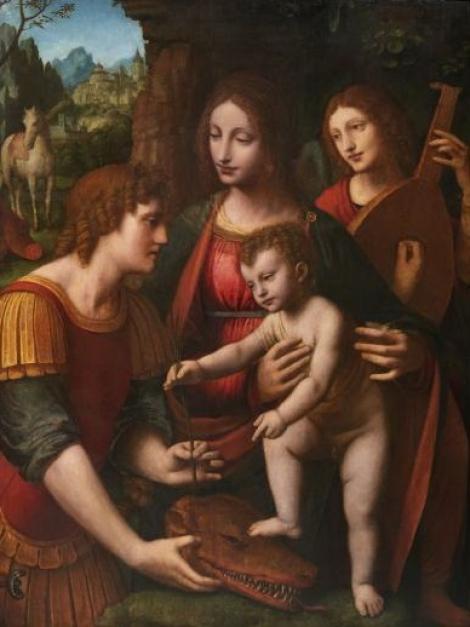 Un tablou de Bernardini Luini, discipol al lui Leonardo da Vinci, vândut la licitaţie cu 2,3 milioane de euro, un record