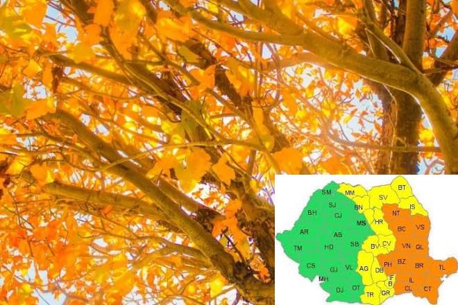 Vremea 19 noiembrie 2019. Buletin meteo București și la munte: temperaturi ridicate