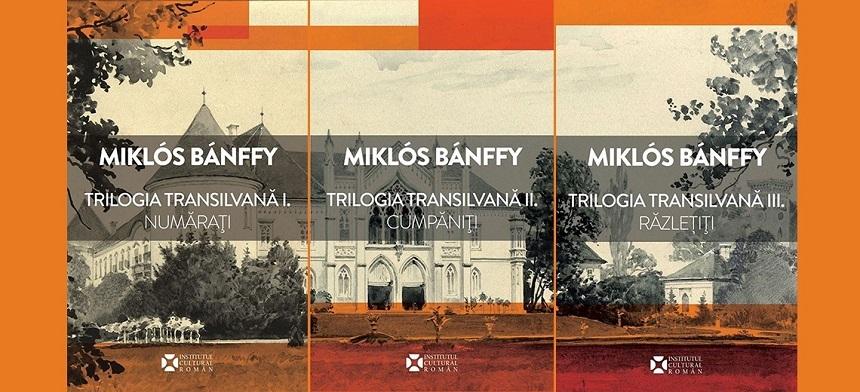 "Trilogia transilvană", de Miklós Bánffy şi "Simetria dorinţelor", de Eshkol Nevo, între volumele nominalizate la Premiul Cartea Anului