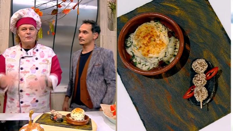 Conopidă gratinată cu sos alb