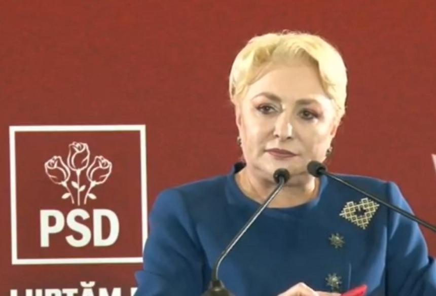Dăncilă anunţă o nouă conferinţă de presă: Voi prezenta &icirc;n această seară viziunea mea, profilul de preşedinte, angajamentele pe care mi le iau &icirc;n faţa poporului rom&acirc;n şi obiectivele strategice
