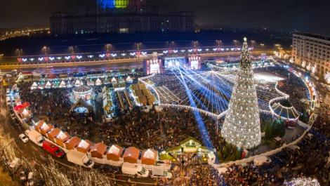 Când își deschide porțile Târgul de Crăciun din București. Cei mici îl pot vedea pe Moș Crăciun începând cu data de 13 decembrie
