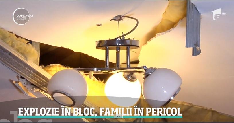 O explozie puternică a zguduit un bloc din Galaţi! O persoană a ajuns la spital cu arsuri grave pe corp