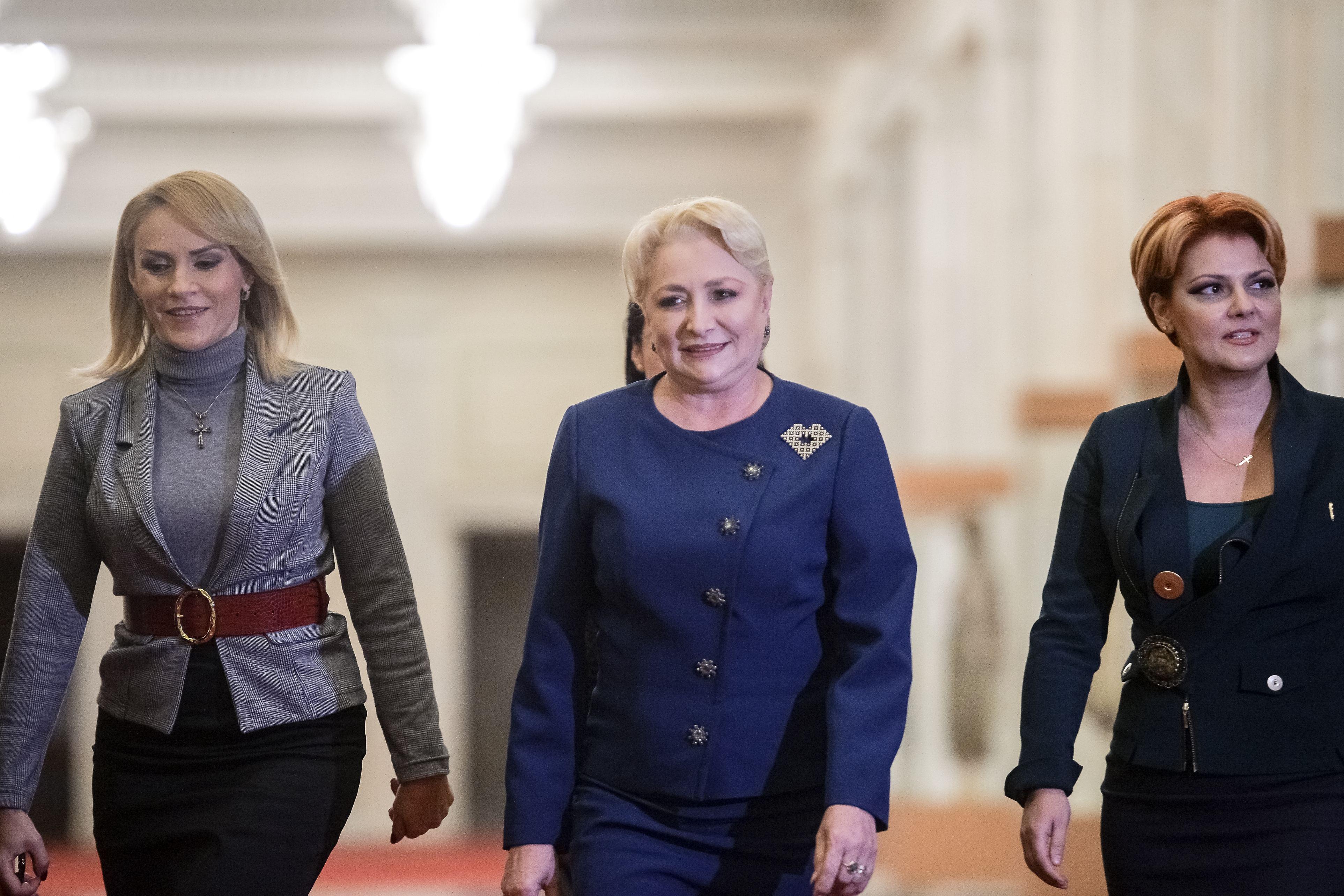 Gabriela Firea, la sediul PSD: &rdquo;Nu am venit să c&acirc;ntăm prohodul&rdquo;
