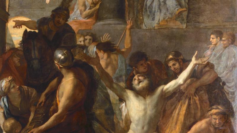 Crucificare Sfântului Andrei - Charles Le Brun