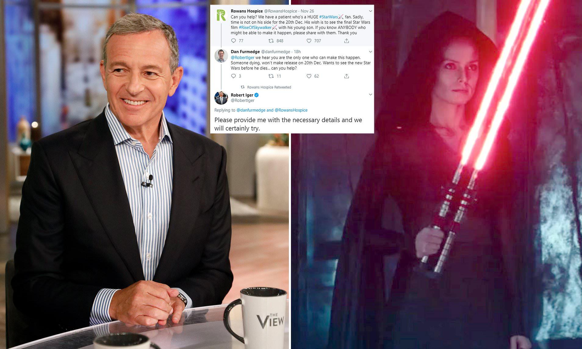 "Din păcate, nu mai am timp. Pe 20 decembrie voi fi &icirc;ngropat!" Aflat pe moarte, i s-a permis să vadă &icirc;ninte de premieră ultimul film "Star Wars"