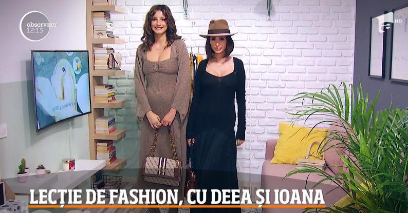 Lecție de fashion, cu Deea Codrea şi Ioana Vişănescu. Iată cum putem facem smart shopping!